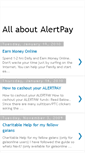 Mobile Screenshot of alertpay-registration.blogspot.com