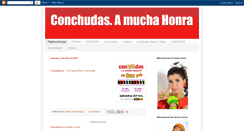 Desktop Screenshot of conchudasamuchahonra.blogspot.com