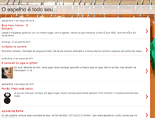 Tablet Screenshot of oespelhoetodoseu.blogspot.com