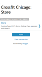 Mobile Screenshot of crossfitchicagostore.blogspot.com