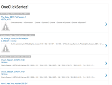 Tablet Screenshot of oneclickseriez.blogspot.com