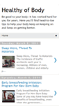 Mobile Screenshot of healthyofbody.blogspot.com