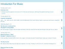 Tablet Screenshot of introductionformusic.blogspot.com