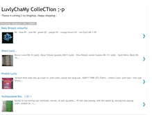 Tablet Screenshot of luvlychamy.blogspot.com