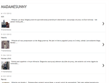Tablet Screenshot of madamesunny.blogspot.com