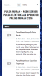 Mobile Screenshot of 1-pulsa-online.blogspot.com