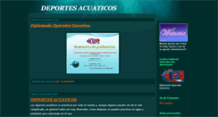 Desktop Screenshot of deportesacuaticos-cr.blogspot.com