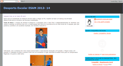Desktop Screenshot of desportoescolaresam.blogspot.com