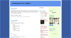Desktop Screenshot of consideracaofinal.blogspot.com