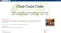 Desktop Screenshot of clousecousinscookin.blogspot.com