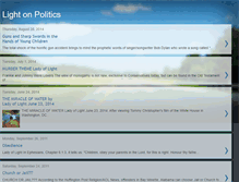 Tablet Screenshot of lightonpolitics.blogspot.com