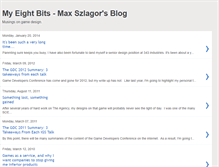 Tablet Screenshot of myeightbits.blogspot.com