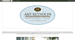 Desktop Screenshot of amyreynoldsphotography.blogspot.com