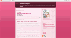Desktop Screenshot of jewelryspot.blogspot.com