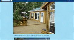 Desktop Screenshot of elliotlakecottages.blogspot.com