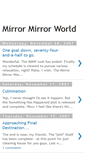 Mobile Screenshot of mirrormirrorworld.blogspot.com
