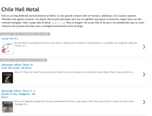 Tablet Screenshot of chile-hailmetal.blogspot.com