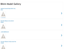 Tablet Screenshot of bikini-modelgallery.blogspot.com