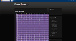 Desktop Screenshot of damefraca.blogspot.com