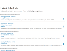 Tablet Screenshot of latestjobs-india.blogspot.com