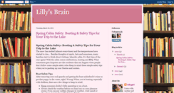 Desktop Screenshot of lillysbrain.blogspot.com