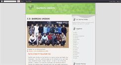 Desktop Screenshot of barriosunidosfemenino.blogspot.com