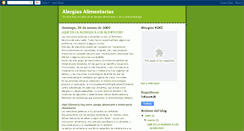 Desktop Screenshot of alimentacioninfantil2009.blogspot.com