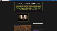 Desktop Screenshot of dedejesusnosangue.blogspot.com