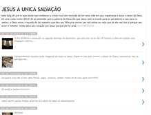 Tablet Screenshot of dedejesusnosangue.blogspot.com