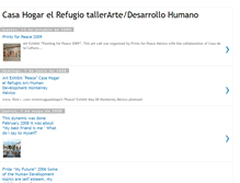 Tablet Screenshot of casahogarelrefugio-artedesarrollohuma.blogspot.com