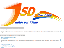 Tablet Screenshot of jsdsantana.blogspot.com