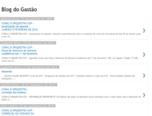 Tablet Screenshot of blogdogastao.blogspot.com