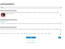 Tablet Screenshot of pretty-eoslens.blogspot.com