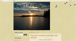 Desktop Screenshot of eaglelakeblog.blogspot.com