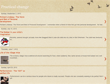 Tablet Screenshot of practical-change.blogspot.com