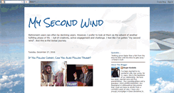 Desktop Screenshot of mysecondwind.blogspot.com