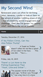 Mobile Screenshot of mysecondwind.blogspot.com