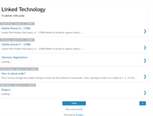 Tablet Screenshot of linkedtech.blogspot.com