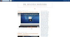 Desktop Screenshot of multiplemonitor.blogspot.com