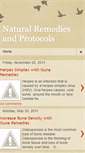 Mobile Screenshot of naturalremediesandprotocols.blogspot.com