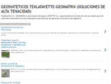 Tablet Screenshot of geosinteticos-texlafayette-geomatrix.blogspot.com