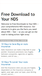 Mobile Screenshot of ndsfreeroms.blogspot.com