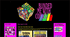 Desktop Screenshot of blindedmewithcomics.blogspot.com