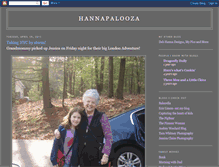 Tablet Screenshot of hannapalooza.blogspot.com