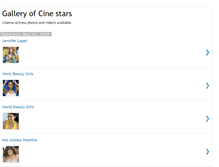 Tablet Screenshot of cinestarsphotos.blogspot.com