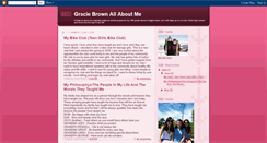 Desktop Screenshot of graciebrownallaboutme.blogspot.com