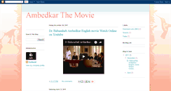 Desktop Screenshot of ambedkarthemovie.blogspot.com