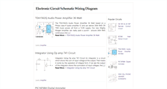 Desktop Screenshot of circuitschematic.blogspot.com