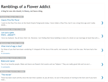 Tablet Screenshot of floweraddict.blogspot.com