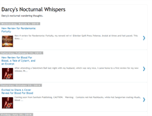 Tablet Screenshot of darcysnocturnalwhispers.blogspot.com